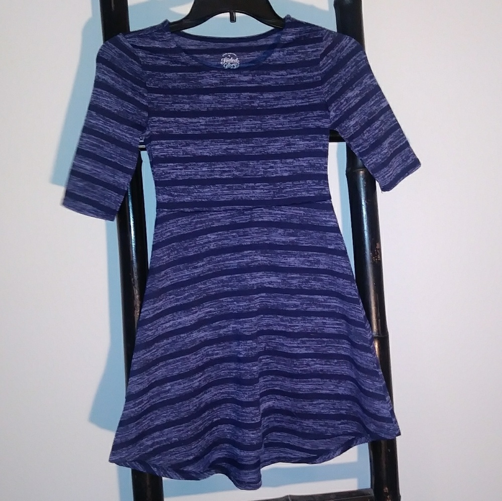 Faded Glory Girls Striped Dress